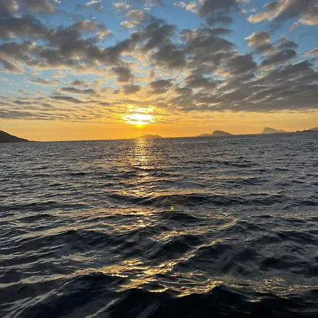 بيت للعطل Nordmeerreisen Fjord Blick Senja